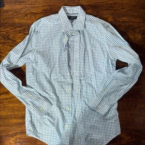 Men's Blue Checkered Shirt